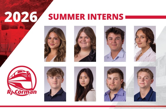 The headshots of our eight summer interns